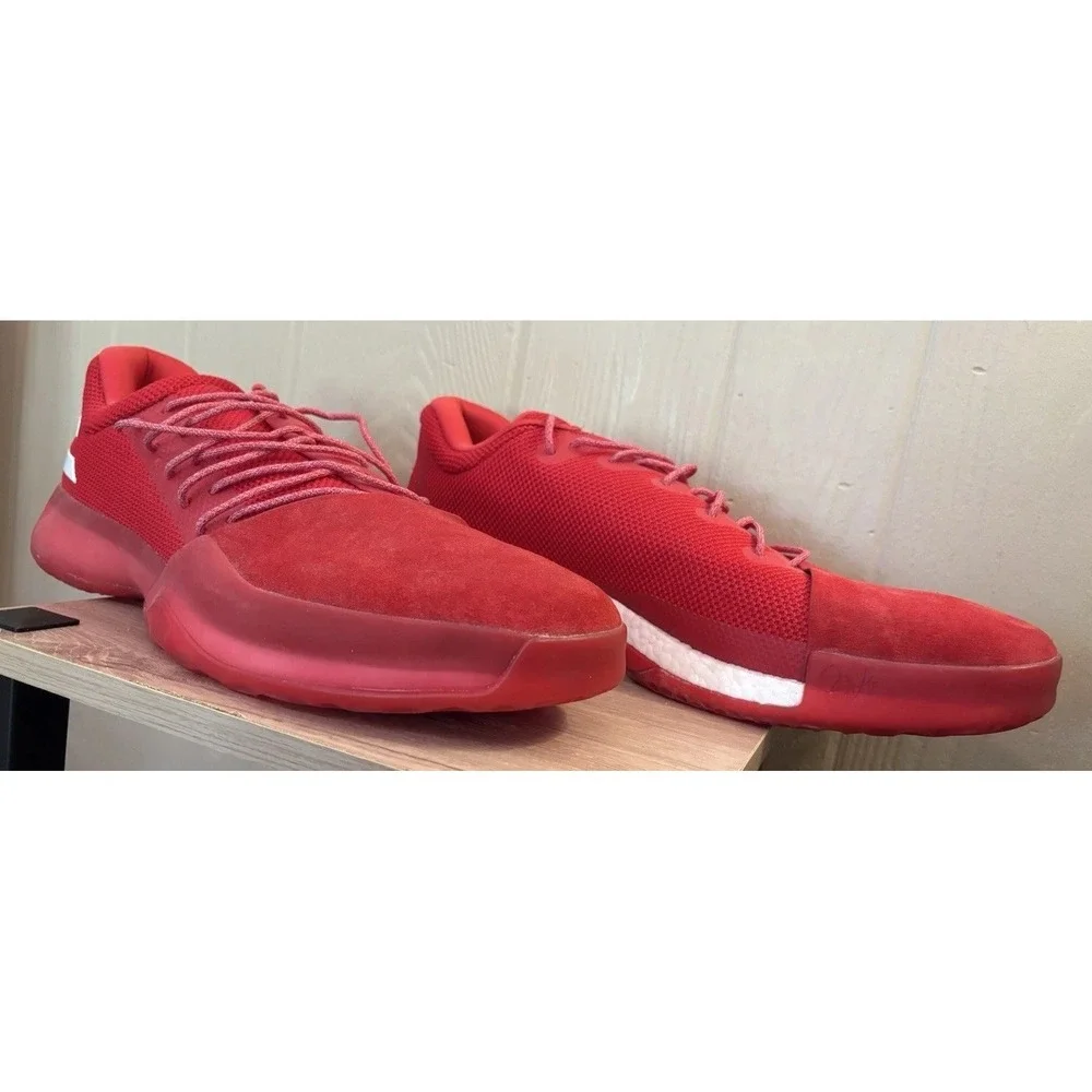 Adidas James Harden Vol.1 Mens Size 20‎ Red Basketball Shoes NBA Boost CQ1404